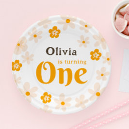 デイジーボホフローラ1歳 ペーパープレート