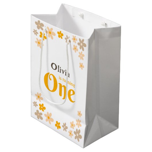 デイジーボホフローラ1歳 ミディアムペーパーバッグ (正面アングル)