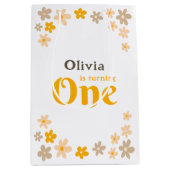 デイジーボホフローラ1歳 ミディアムペーパーバッグ (正面)