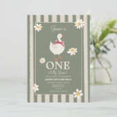 デイジーボーイズ間抜けズグーステーマ誕生日招待状 招待状 (スタンド正面)