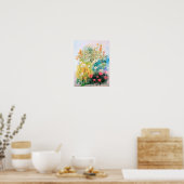 デイジーポスター ポスター (キッチン)