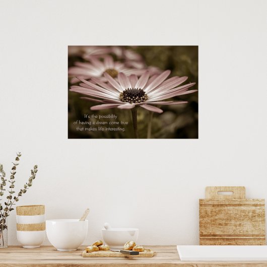 デイジーマクロ ポスター (キッチン)