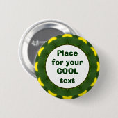 デイジーマンダラテンプレート04 缶バッジ (正面&裏面)