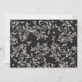 デイジーメイスンジャール素朴シャルボードブライダルブランチ 招待状 (裏面)