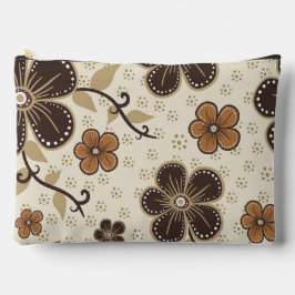 「デイジーメイ」プリント化粧品バッグ アクセサリーポーチ