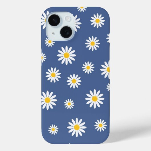 デイジーメドウズブルー Case-Mate iPhoneケース (裏面)