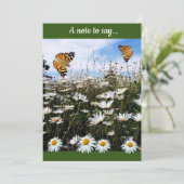 デイジーメドカスタムー文字サンキュー サンキューカード (スタンド正面)