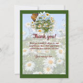 デイジーメドカスタムー文字サンキュー サンキューカード (裏面)