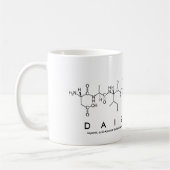 デイジーメーペプチド名mug コーヒーマグカップ (左)