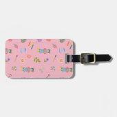 デイジーモチーフ ラゲッジタグ (正面横)