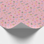 デイジーモチーフ ラッピングペーパー (角)