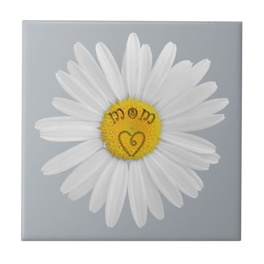 デイジーモマアートの背景カスタマイズ用花 タイル (正面)
