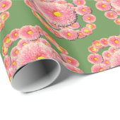 デイジーラッピング紙、30 x 6 ft ラッピングペーパー (ロールコーナー)
