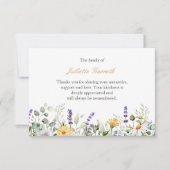 デイジーラベンダー植物葬儀感謝していユー (正面)