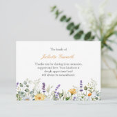 デイジーラベンダー植物葬儀感謝していユー (スタンド正面)