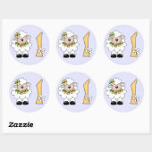 デイジーラム1st誕生日 ラウンドシール (シート)