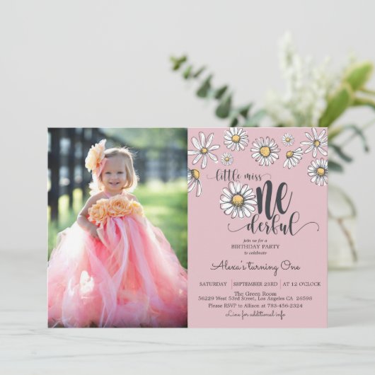 デイジーリッ恋しく思ト1ダーフル招待状(写真あり) 招待状 (スタンド正面)