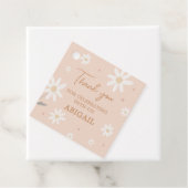 デイジーリトル恋しく思オネダーフル写真誕生日スクエア フェイバータグ (インサイチュ)