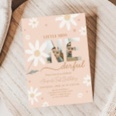 デイジーリトル恋しく思オネダーフル誕生日パーティー 招待状