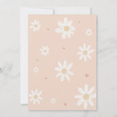 デイジーリトル恋しく思オネダーフル誕生日パーティー 招待状 (裏面)