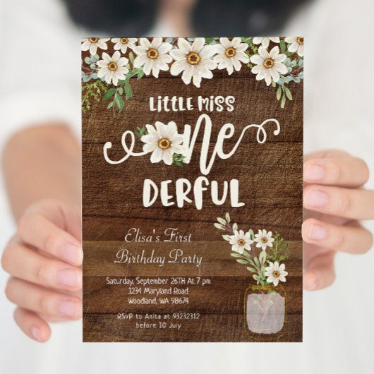 デイジーリト恋しく思ルワンダーフル誕生日  招待状