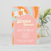 デイジーレトロブライダルシャワー 招待状 (スタンド正面)