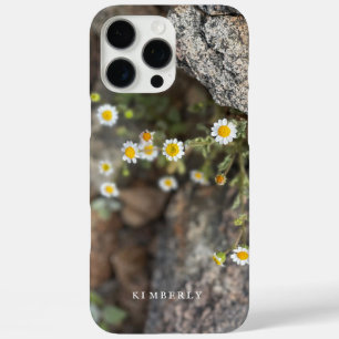 デイジーワイルドフラワーインロックカスタムiPhoneケース iPhone 16 Pro Maxケース