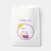 デイジーワイルドフラワー1st誕生日サンキューグディーバッグ フェイバーバッグ (正面)