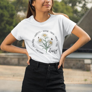 デイジーワイルドフラワーTシャツ Tシャツ