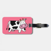 デイジー付き立牛 ラゲッジタグ (裏面横)