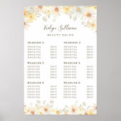 デイジー価格表ポスター ポスター (正面)