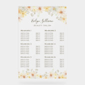 デイジー価格表 アクリルサイン (正面)