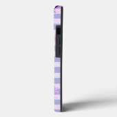 デイジー入りパステルストライプ柄 Case-Mate iPhoneケース (裏面 / 左)