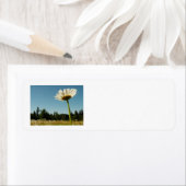 デイジー分野の差出人住所ラベル ラベル (インサイチュ)