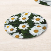 デイジー分野の紙のコースター ラウンドペーパーコースター (アングル)