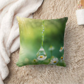 デイジー反射付き露 クッション (ブランケット)