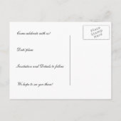 デイジー収集 案内ポストカード (裏面)