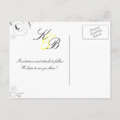 デイジー収集 案内ポストカード (裏面)