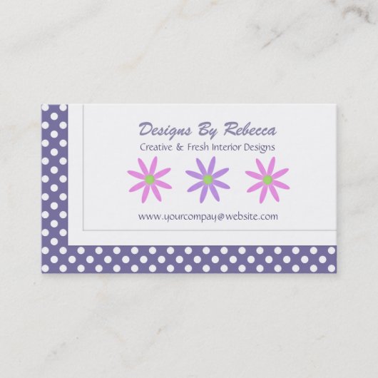 デイジー名刺 名刺 (正面)