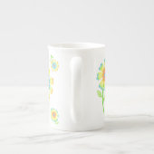 デイジー名Mag ボーンチャイナマグカップ (裏面)