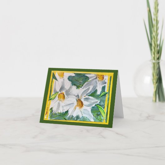 デイジー喜び サンキューカード (正面)