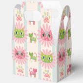 デイジー子猫顔プルフェクトバースデーパーティー フェイバーボックス (見開き)