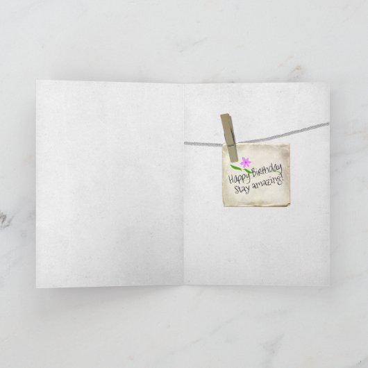 デイジー子猫 カード (内部)