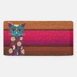 デイジー子猫 横断幕