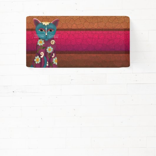 デイジー子猫 横断幕 (インサイチュ)