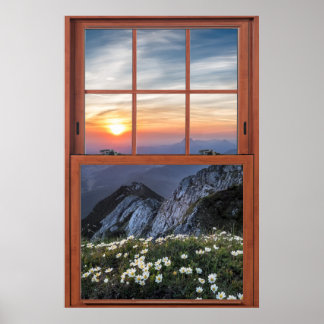 デイジー山窓の錯覚 ポスター