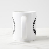 デイジー平和の象徴 ジャンボコーヒーマグカップ (裏面)