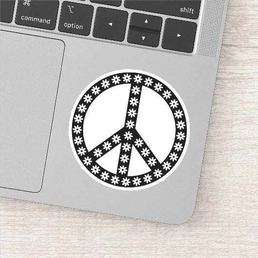 デイジー平和シンボル シール (詳細)
