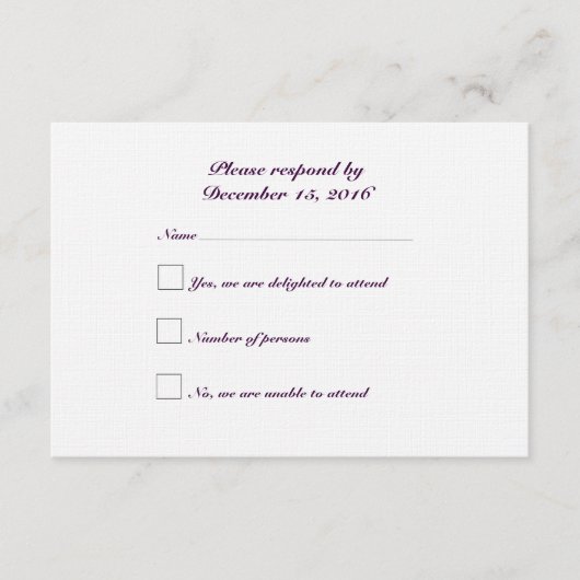 デイジー応答カード: Linen 3.5インチx 5インチx 5インチX 5 (正面)