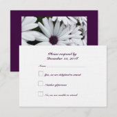 デイジー応答カード: Linen 3.5インチx 5インチx 5インチX 5 (正面/裏面)